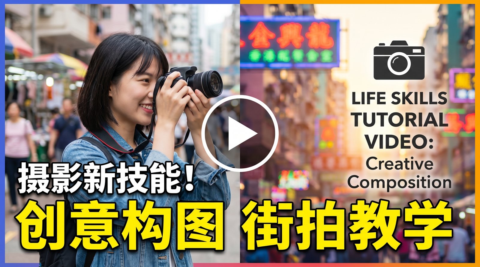 17C创意案例 - 摄影技能视频演示